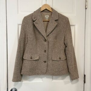 L.L. Bean Tan Blazer